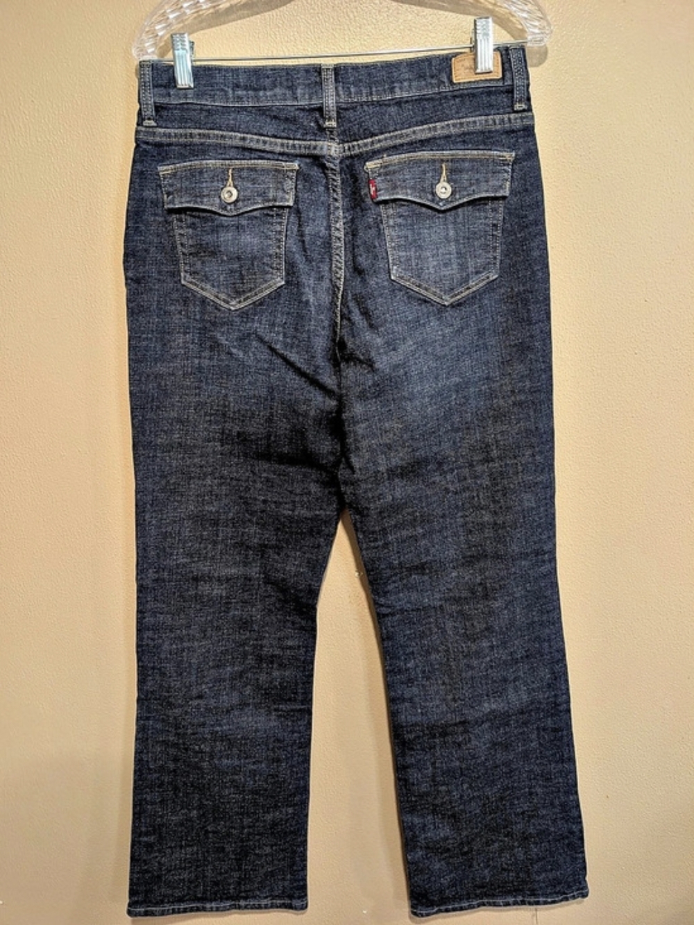 Levi's Perfectly Slimming Boot Cut 512 Jeans Boot Cut Jeans in Blue Waist 12 - Picture 3 of 15